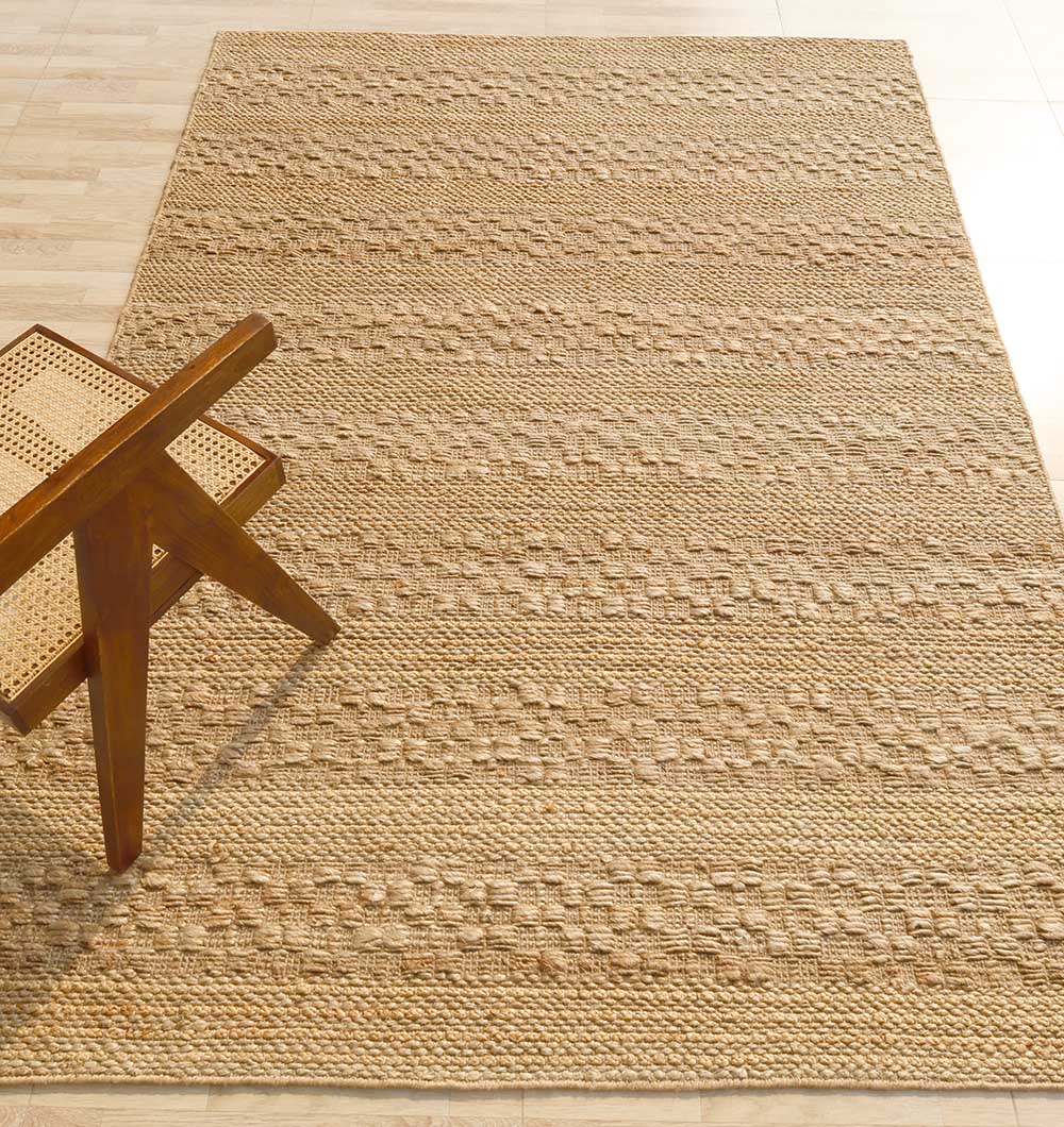 Home Decor Natural Color Hand Woven Area Rug WR-034