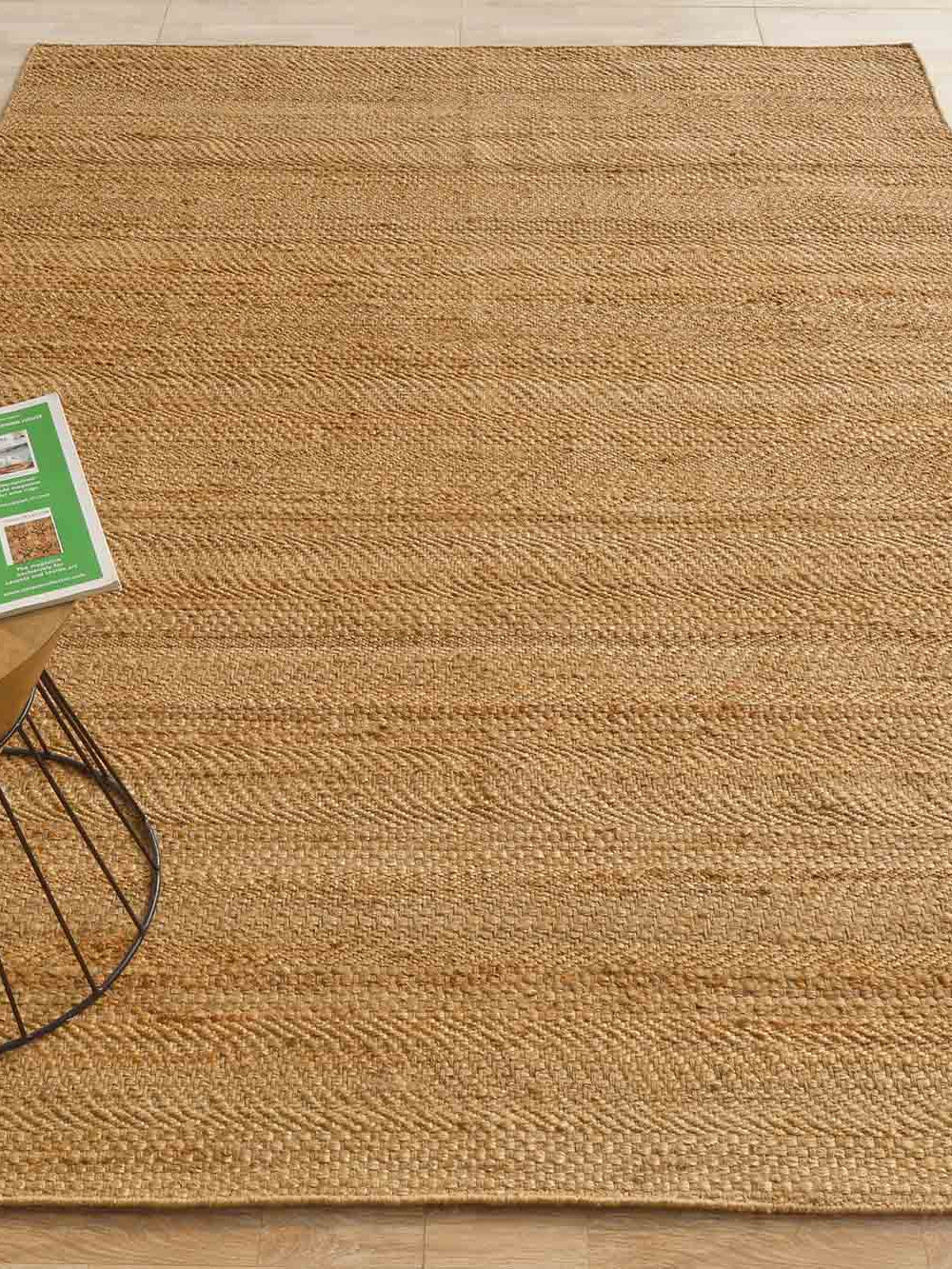 Living Room Natural Color Hand Woven Rug WR-035