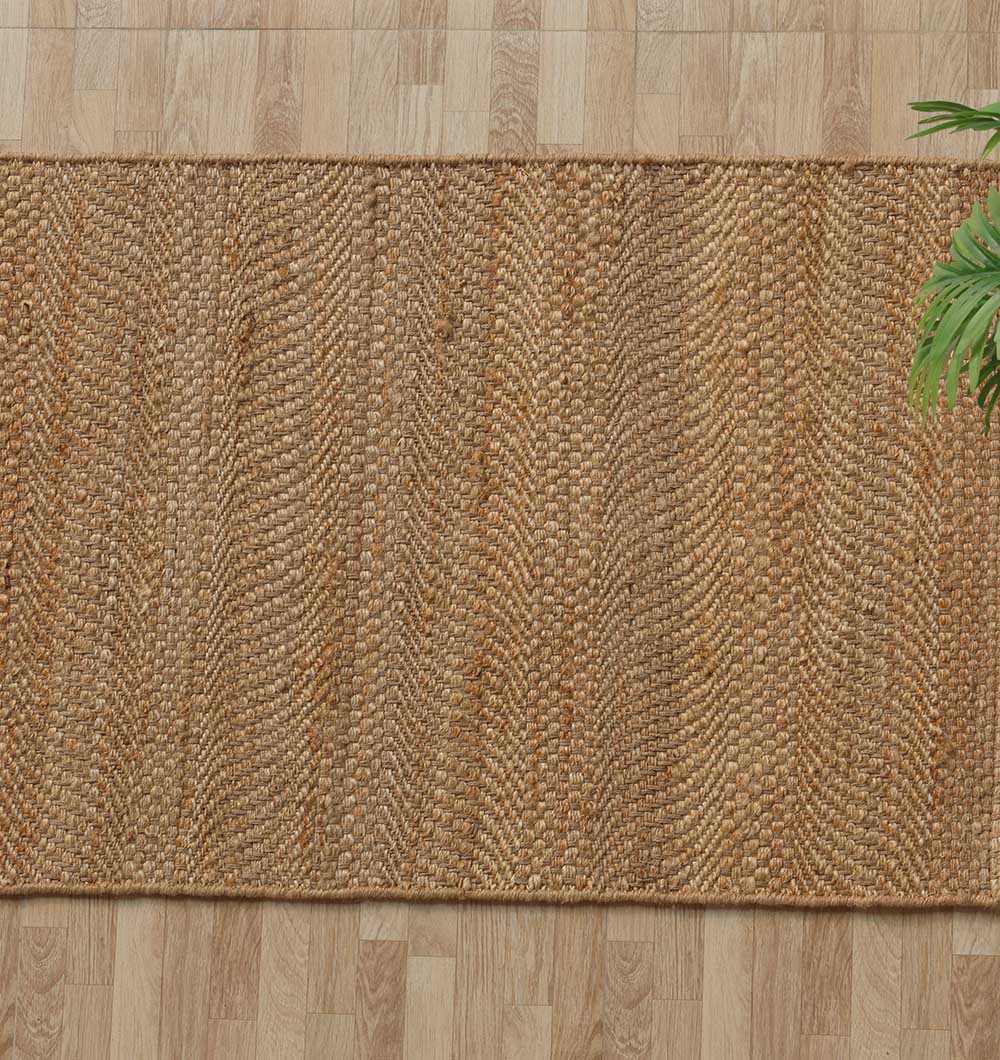 Living Room Natural Color Hand Woven Rug WR-035