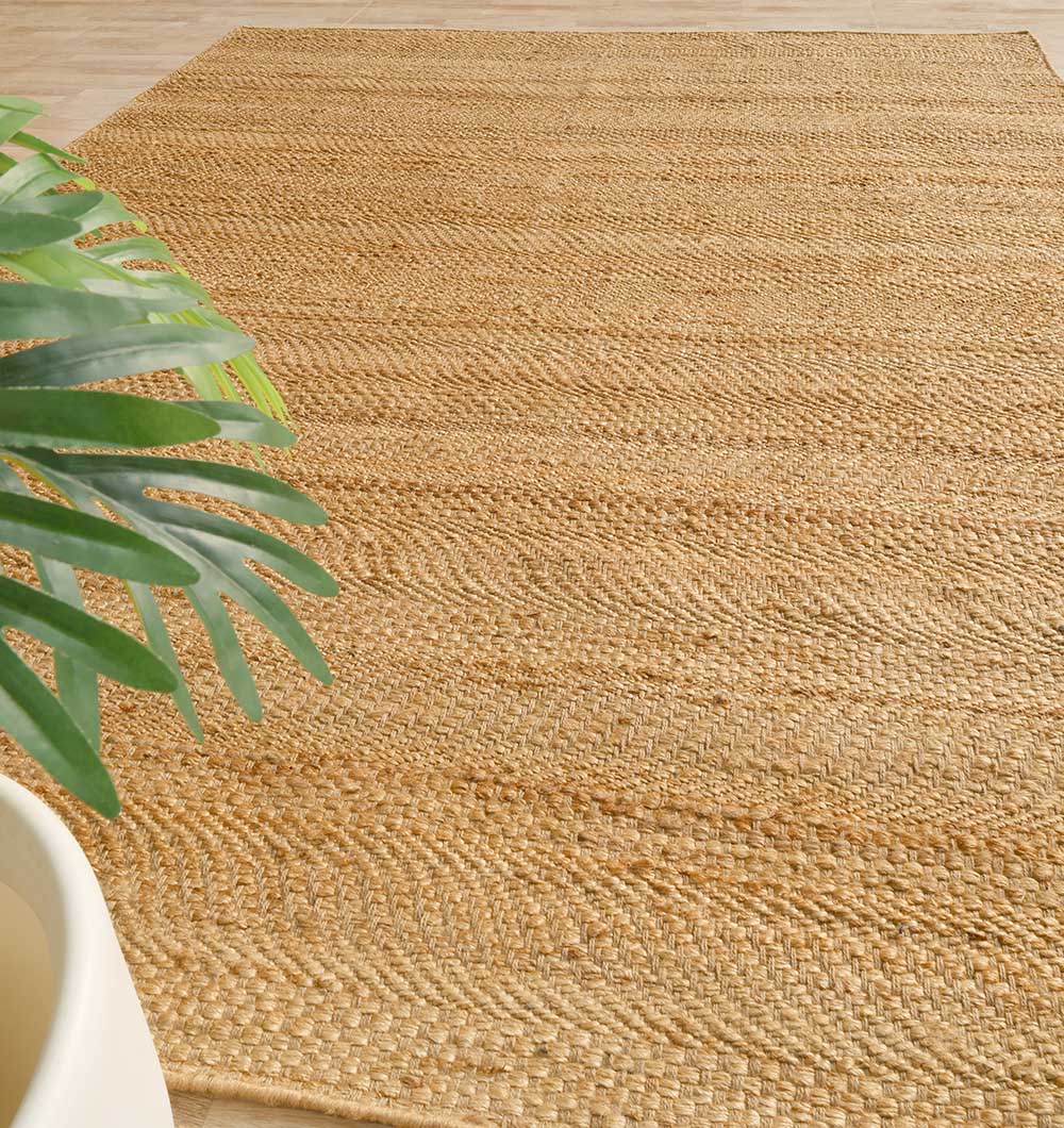 Living Room Natural Color Hand Woven Rug WR-035