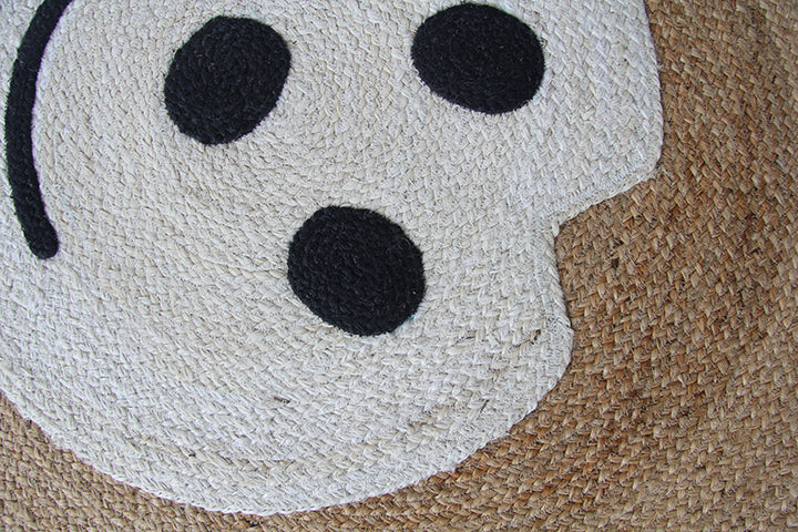 Amazing Handmade Braided Jute Round Rug: BR 049 (90cm)